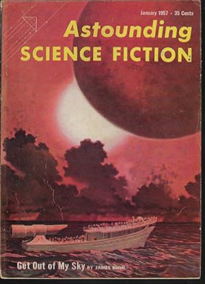 Imagen del vendedor de ASTOUNDING Science Fiction: January, Jan. 1957 a la venta por Books from the Crypt