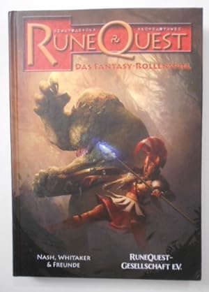 RuneQuest. Das Fantasy-Rollenspiel - Set [RQG1000]: Buch + Abenteuer in Meerosheft + Meisterschir...