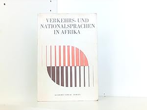 Seller image for Verkehrs- und Nationalsprachen in Afrika for sale by Book Broker