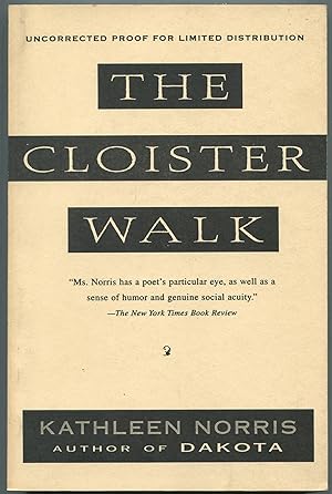 Bild des Verkufers fr The Cloister Walk zum Verkauf von Between the Covers-Rare Books, Inc. ABAA