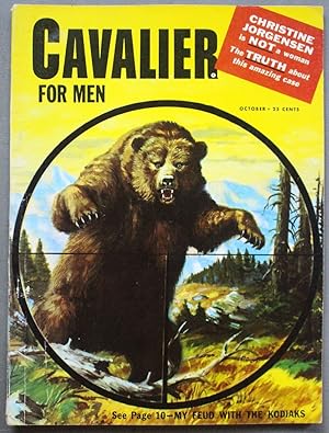 Imagen del vendedor de CAVALIER October 1953 Vargas Kodiak Bear Sex Change Martin Caidin Daytona Erskine Caldwell Radin a la venta por Comic World