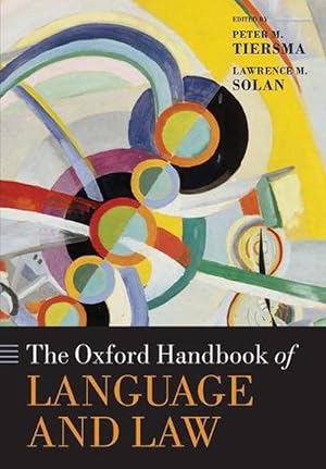 Seller image for The Oxford Handbook of Language and Law (Paperback) for sale by Grand Eagle Retail
