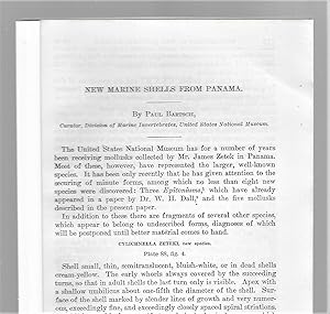 Seller image for New Marine Shells From Panama for sale by Legacy Books II