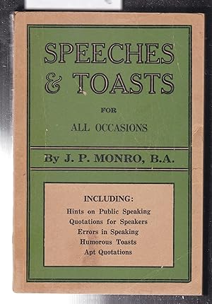 Speeches and Toasts for All Occasions