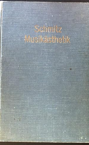 Bild des Verkufers fr Musiksthetik. Handbcher der Musiklehre ; Bd. 13; zum Verkauf von books4less (Versandantiquariat Petra Gros GmbH & Co. KG)