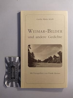 Seller image for Weimar-Bilder und andere Gedichte. for sale by Druckwaren Antiquariat