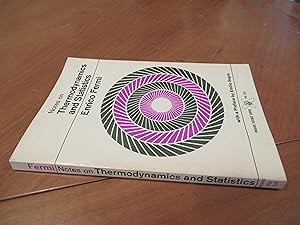 Seller image for Notes On Thermodynamics And Statistics (Phoenix Science Series, 1966 Printing) for sale by Arroyo Seco Books, Pasadena, Member IOBA