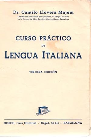Image du vendeur pour Curso prctico de lengua italiana . mis en vente par Librera Astarloa