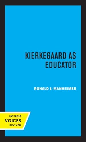 Seller image for Kierkegaard As Educator for sale by GreatBookPrices
