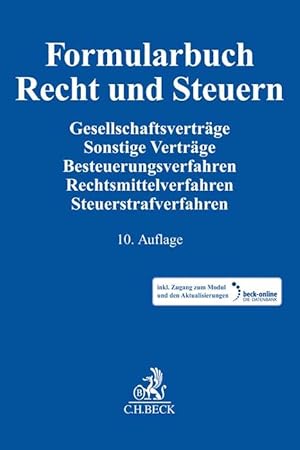 Seller image for Formularbuch Recht und Steuern for sale by moluna