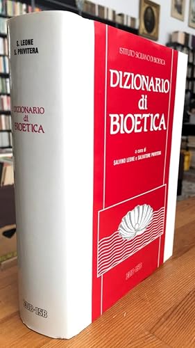 Bild des Verkufers fr Dizionario di Bioetica. zum Verkauf von Antiquariat Thomas Nonnenmacher