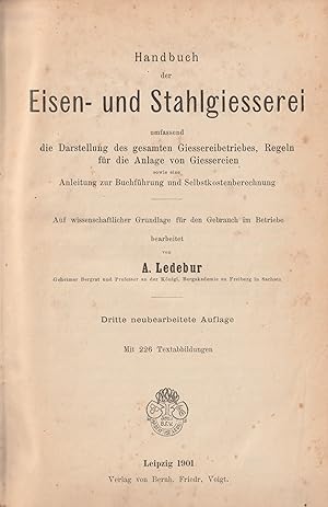 Handbuch der Eisen- und Stahlgiesserei