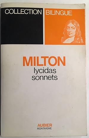 Seller image for Lycidas et sonnets (dition bilingue) for sale by librairie philippe arnaiz
