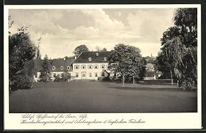 Bild des Verkufers fr Ansichtskarte Ebern /Utfr., Schloss Pfaffendorf, Haushaltungsinstitut zum Verkauf von Bartko-Reher
