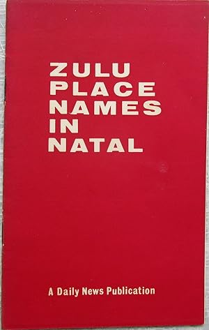Zulu Place Names in Natal