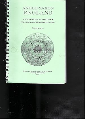 Bild des Verkufers fr Anglo-Saxon England: A bibliographical handbook for students of Anglo-Saxon history zum Verkauf von Chaucer Bookshop ABA ILAB