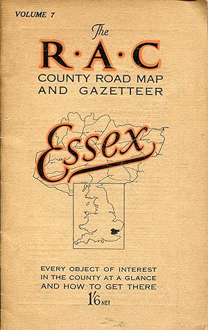 Seller image for The RAC County Road Map and Gazetteer, No 7: Essex for sale by Pendleburys - the bookshop in the hills