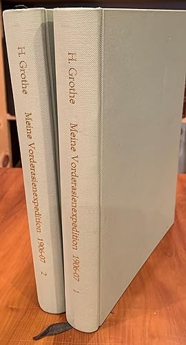 Meine Vorderasienexpedition 1906 und 1907. 2 Bände. (Band 1/Teil 1 und Band 2 ? Mehr nicht erschi...