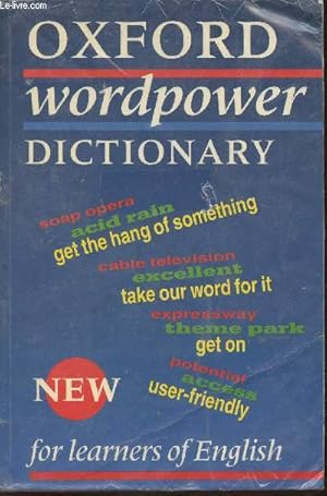 Imagen del vendedor de Oxford Wordpower dictionary a la venta por Le-Livre