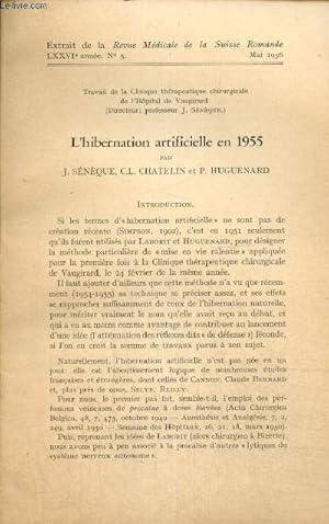 Seller image for L'hibernation artificielle en 1955 - Article extrait de la Revue Mdicale de la Suisse Romande for sale by Le-Livre