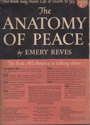 Bild des Verkufers fr The Anatomy of Peace zum Verkauf von Robinson Street Books, IOBA