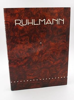 Seller image for Ruhlmann for sale by L'Ancienne Librairie