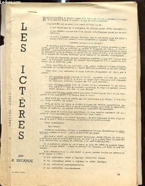 Seller image for Lot de 7 articles dcoups dans la revue "Le Gnie Mdical" : Les ictres (P. Escande) / La poliomylite (J. Peyron) / Le prurigo au cours de l'enfance (J. Harar) / L'insomnie (Y. Donadieu) / Les algies cranio-faciales (R. Modigliani) / . for sale by Le-Livre