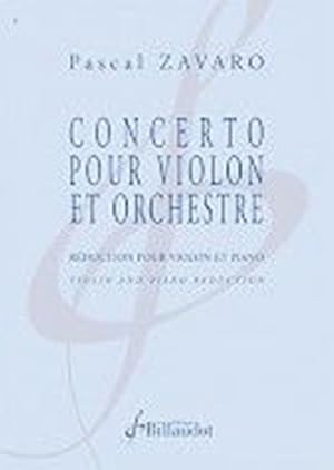 Image du vendeur pour Concerto pour violon et orchestrepour violon et piano mis en vente par AHA-BUCH GmbH