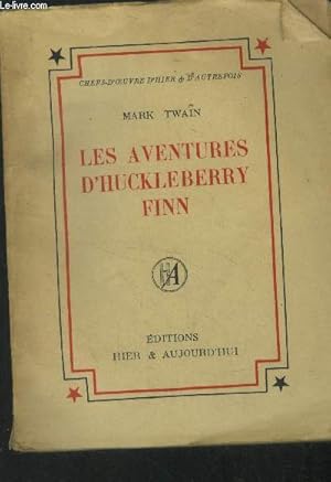 Seller image for Les aventures d'huckleberry Finn for sale by Le-Livre