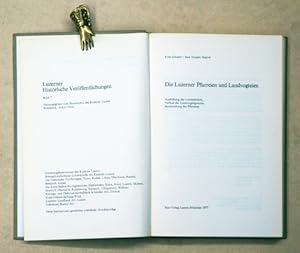 Image du vendeur pour Die Luzerner Pfarreien und Landvogteien. Ausbildung der Landeshoheit, Verlauf der Landvogteigrenzen, Beschreibung der Pfarreien. mis en vente par antiquariat peter petrej - Bibliopolium AG