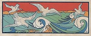 Image du vendeur pour LA MER 12 CARTES POSTALES PAR GISBERT COMBAZ DIETRICH &amp, C BRUXELLES mis en vente par LIBRERIA ANTICUARIA MARGARITA DE DIOS