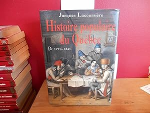 Imagen del vendedor de HISTOIRE POPULAIRE DU QUEBEC TOME 2 DE 1791 A 1841 a la venta por La Bouquinerie  Dd