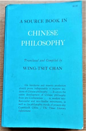 A SOURCE BOOK OF CHINESE PHILOSOPHY