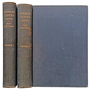 Seller image for American Clipper Ships 1833-1858. for sale by Jeff Weber Rare Books