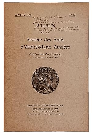 Bild des Verkufers fr J.C. Bredin et la Memoire d'Ampere. zum Verkauf von Jeff Weber Rare Books