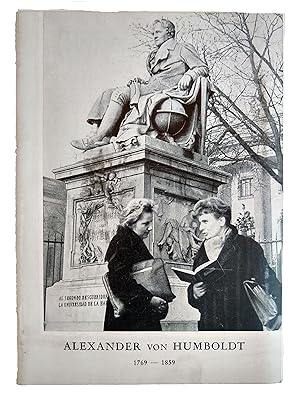 Seller image for Alexander von Humboldt. Grand Humaniste et Savant Allemand 1769-1859. for sale by Jeff Weber Rare Books