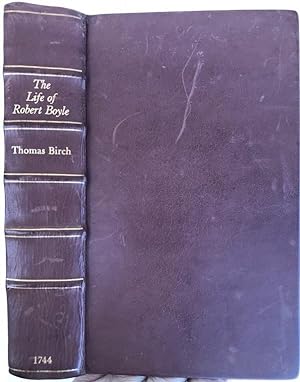 Bild des Verkufers fr The life of the honourable Robert Boyle. zum Verkauf von Jeff Weber Rare Books