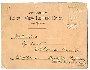 Pitlochry Local View Letter Card