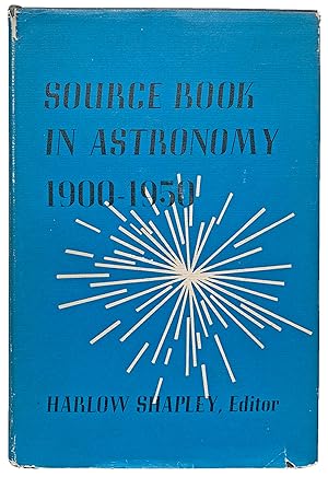 Seller image for Source Book in Astronomy 1900-1950. for sale by Jeff Weber Rare Books