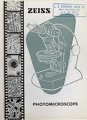 Bild des Verkufers fr Photomicroscope. Oberkochen, zum Verkauf von Jeff Weber Rare Books