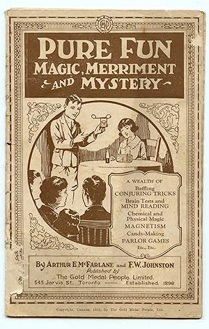 Bild des Verkufers fr Pure Fun: Magic, Merriment and Mystery zum Verkauf von Attic Books (ABAC, ILAB)