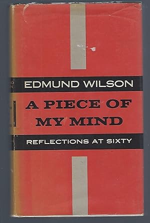 Seller image for A Piece of My Mind: Reflections at Sixty for sale by Turn-The-Page Books