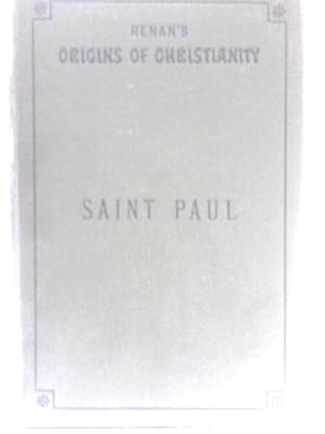 Bild des Verkufers fr Saint Paul (Vol. I) zum Verkauf von World of Rare Books