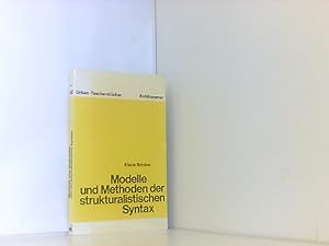 Modelle und Methoden der strukturalistischen Syntax (Urban-Taschenbücher)