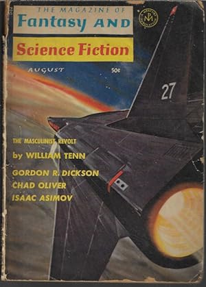 Image du vendeur pour The Magazine of FANTASY AND SCIENCE FICTION (F&SF): August, Aug. 1965 mis en vente par Books from the Crypt