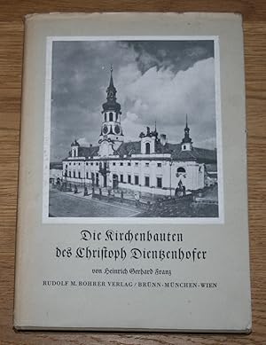 Bild des Verkufers fr Die Kirchenbauten des Christoph Dientzenhofer. zum Verkauf von Antiquariat Gallenberger