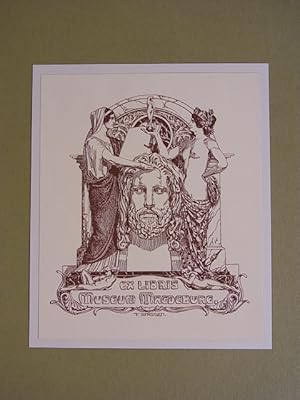 Seller image for Exlibris Museum Magdeburg. Motiv: Antike Darstellung for sale by Antiquariat Weber