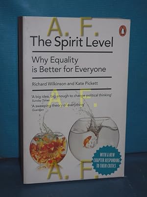 Bild des Verkufers fr The Spirit Level : Why Equality is Better for Everyone zum Verkauf von Antiquarische Fundgrube e.U.