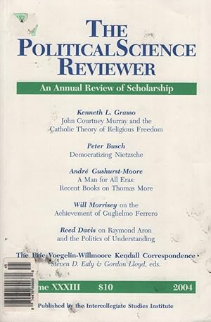 The Political Science Reviewer. Volume 33.