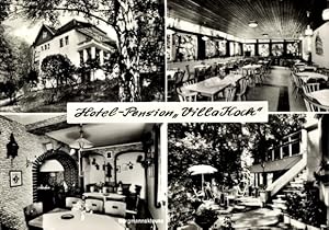 Bild des Verkufers fr Ansichtskarte / Postkarte Philippsthal an der Werra, Hotel Pension Villa Koch mit Bergmannsklause - Bes. A. Daube zum Verkauf von akpool GmbH